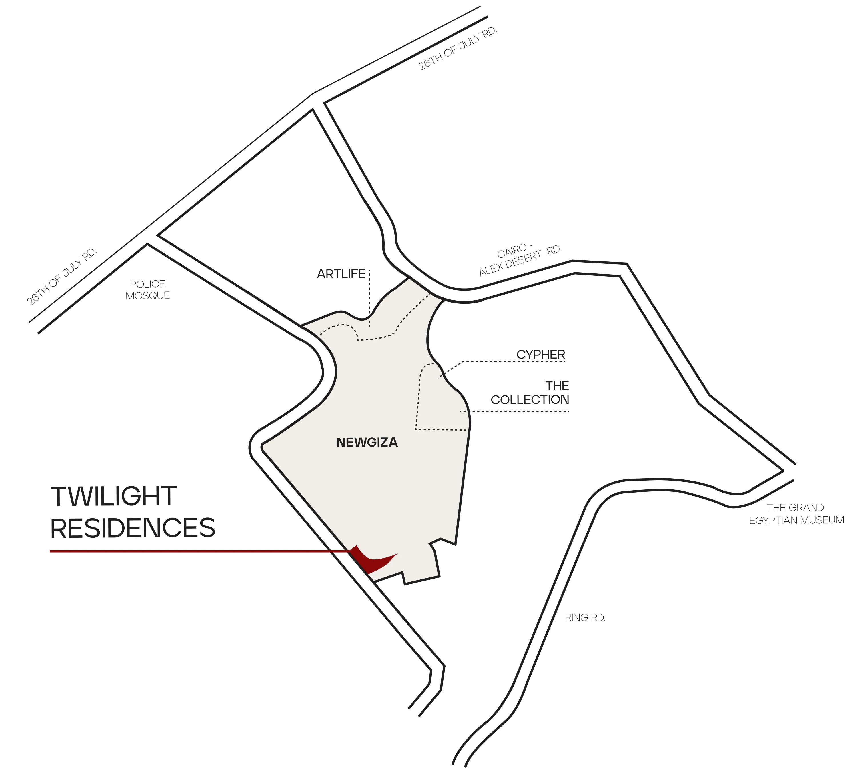 Twilight Residences location